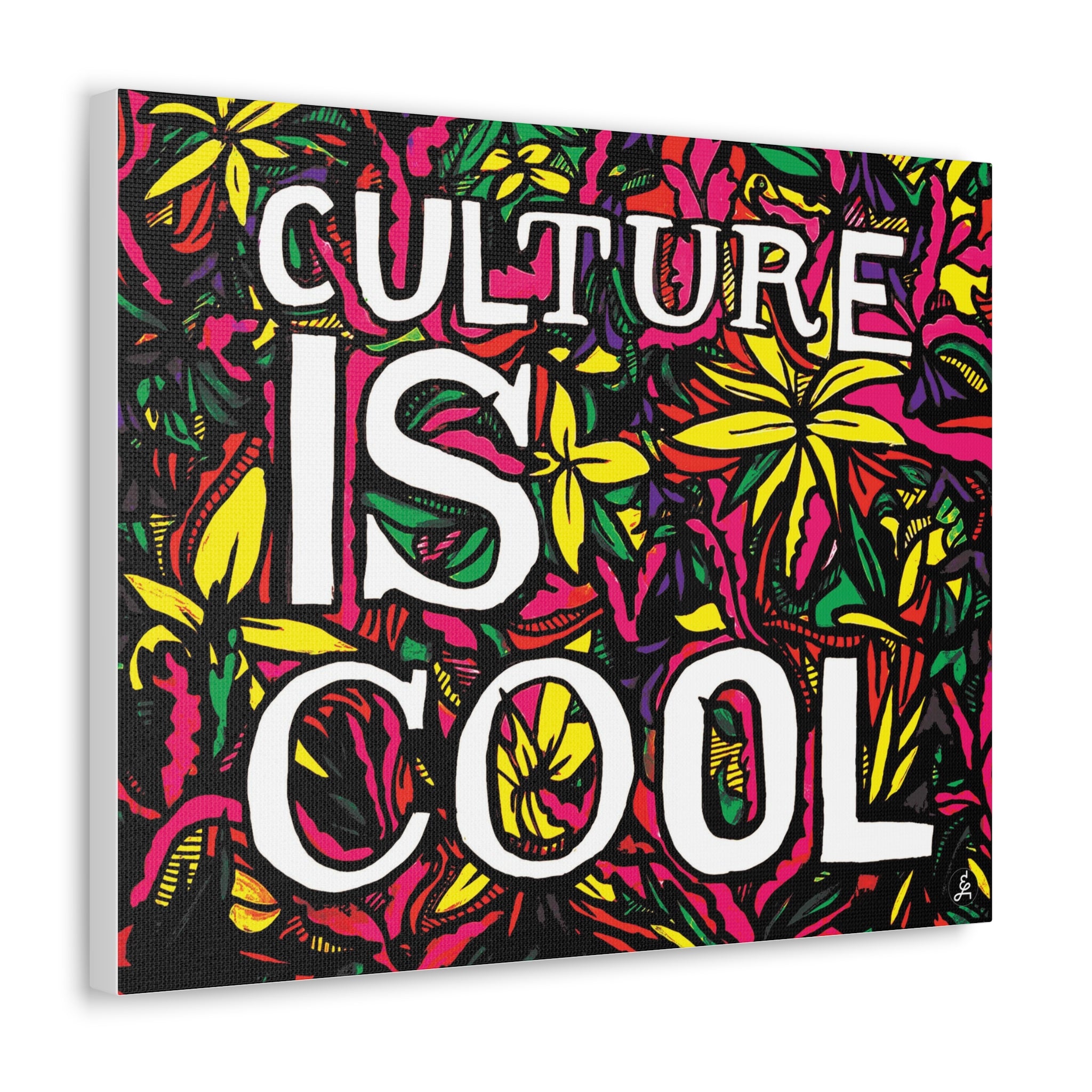 Culture is Cool "Flora" - Canvas Gallery Wraps